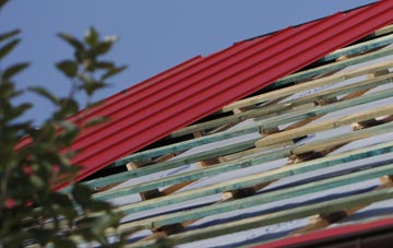 Colemore Green corrugated roofing costs